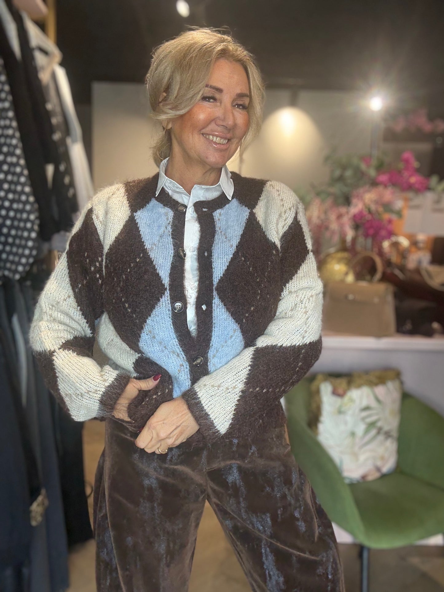 Vest Wiebertje Licht Blauw