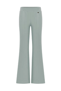 Broek flared Triple Nine Sage Groen