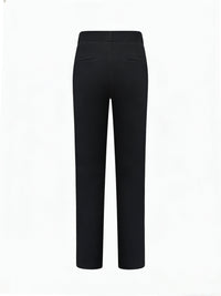 Triple Nine BR2601 straight chino broek zwart achterkant