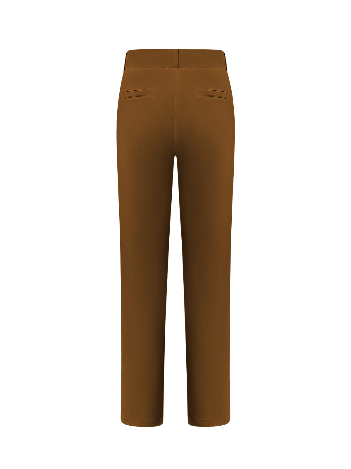Triple Nine BR2601 Straight Chino Broek Caramel - achterkant
