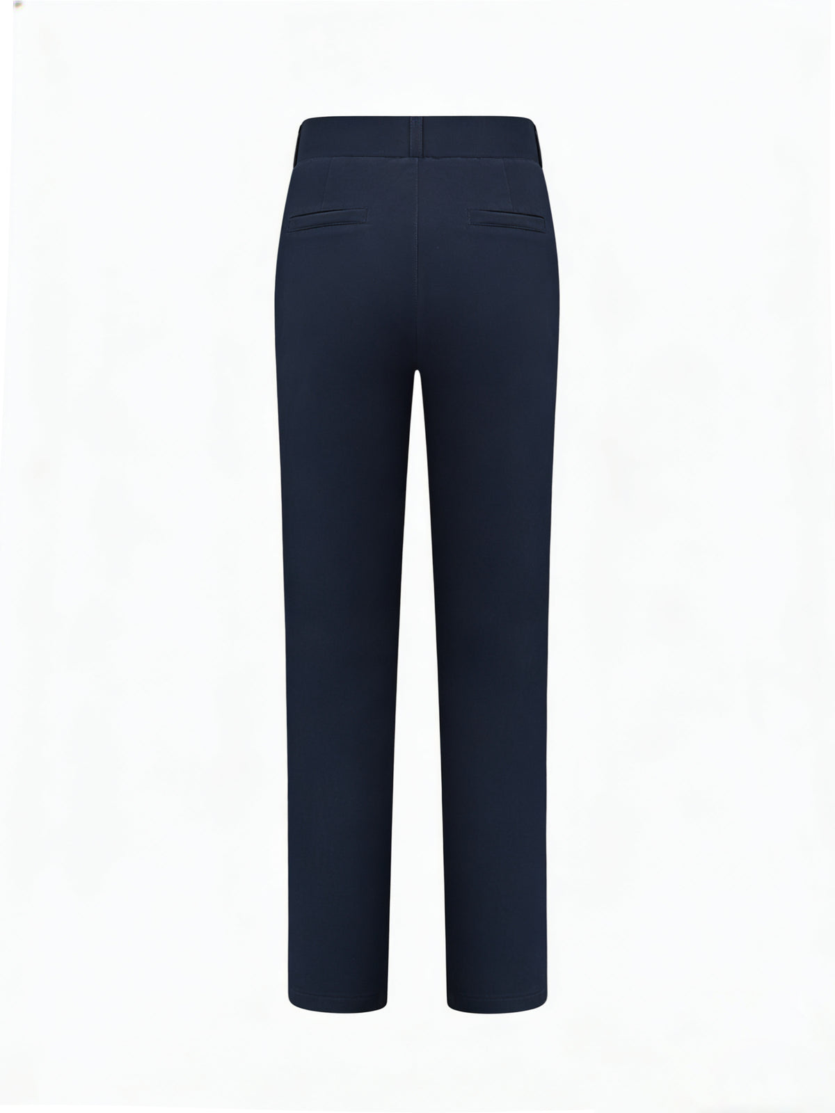 Triple Nine BR2601 straight chino broek navy achterkant