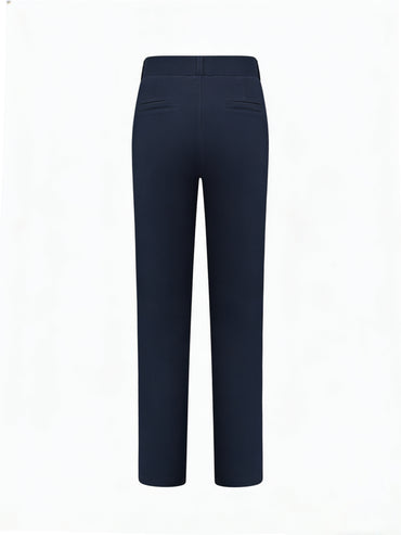 Triple Nine BR2601 straight chino broek navy achterkant