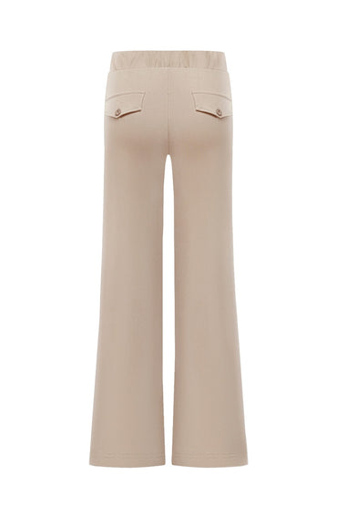 Triple Nine BR2701 Broek Straight Beige