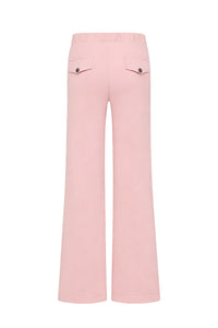 Triple Nine BR2701   Broek Straight Poeder Rose