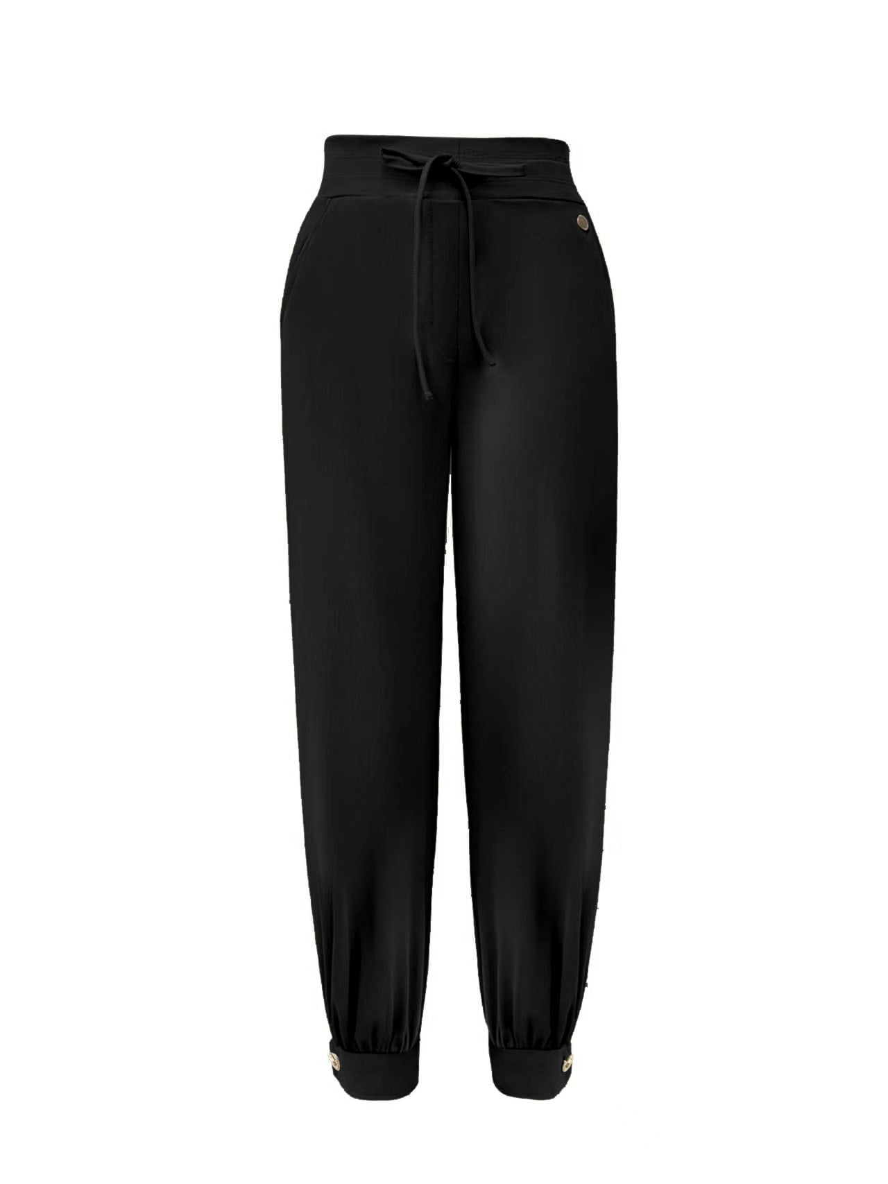 BR3004 Trouser Baloon Black - voorkant