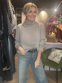 Triple Nine Col Trui Alpaca Taupe