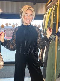 Top zwart Fluweel 🖤