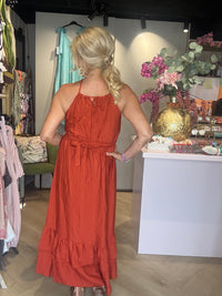 Dress rust brown Athens
