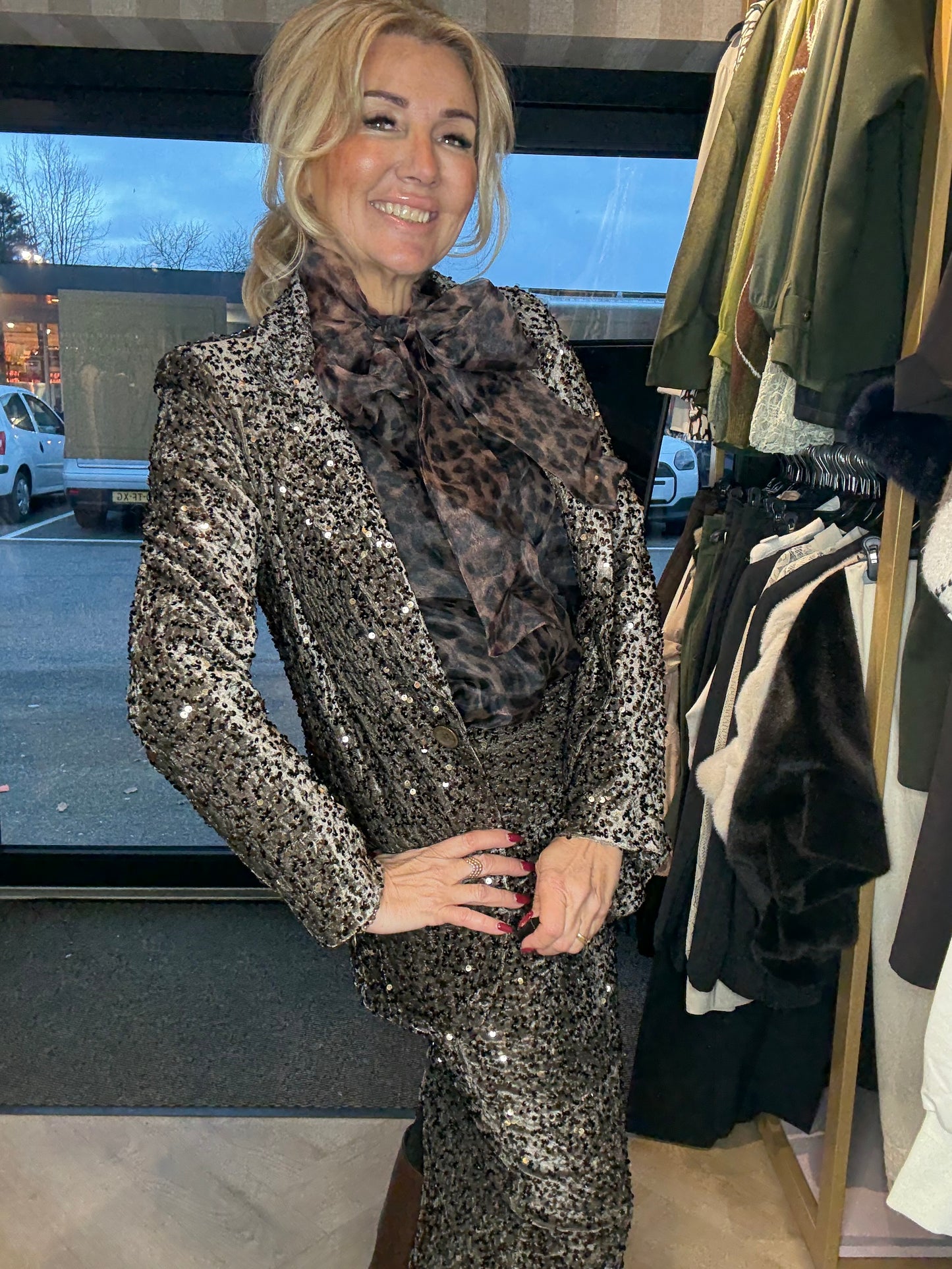 Rok All Over Shine Bruin Taupe