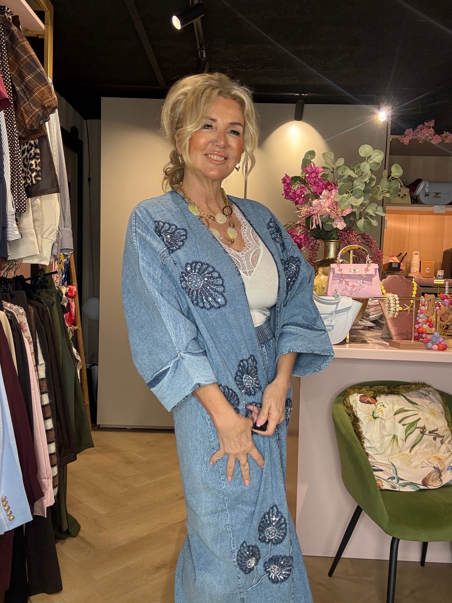 2 Delige Boho Set Jeans