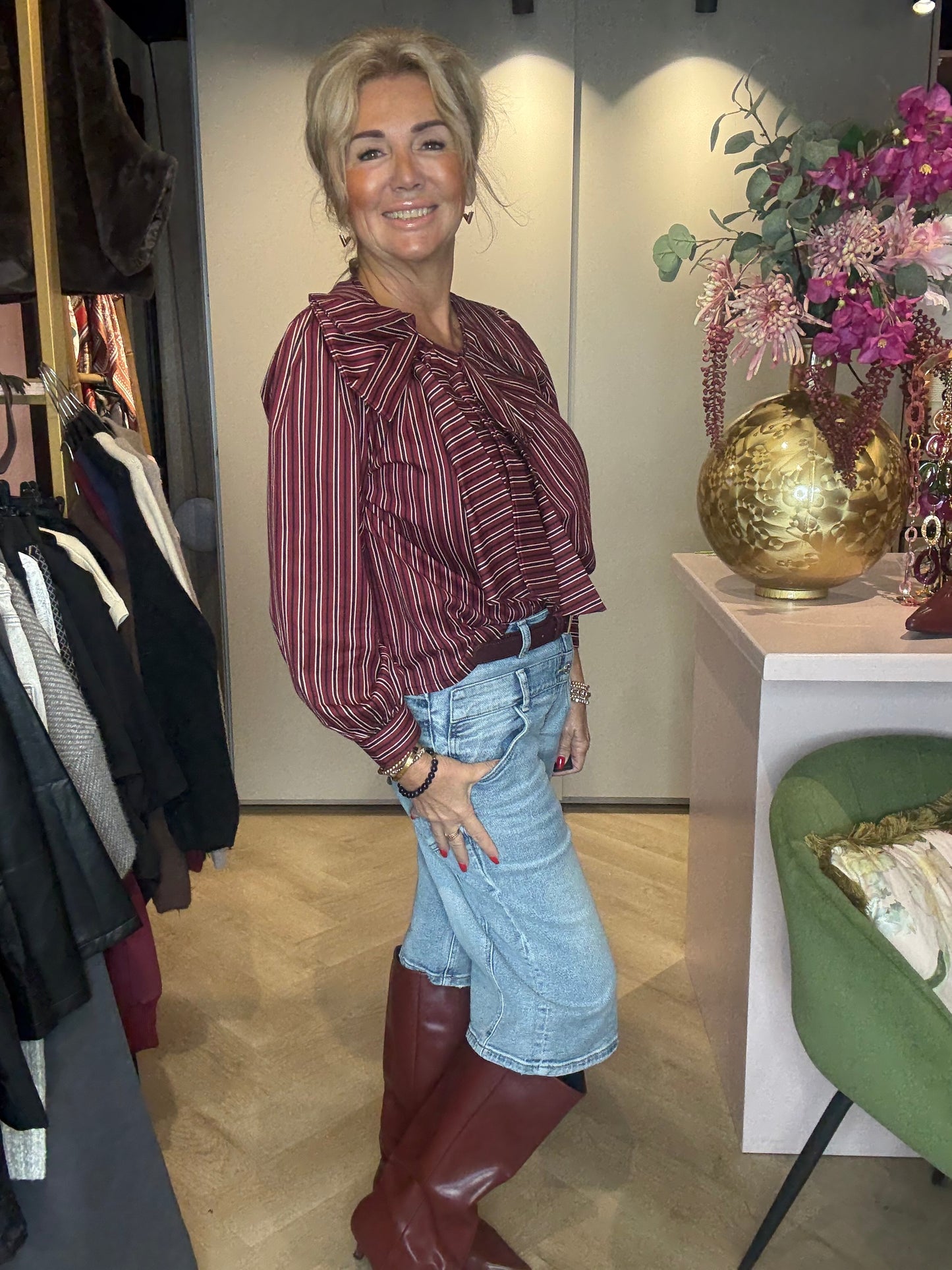 Jeans Bermuda Double Braced