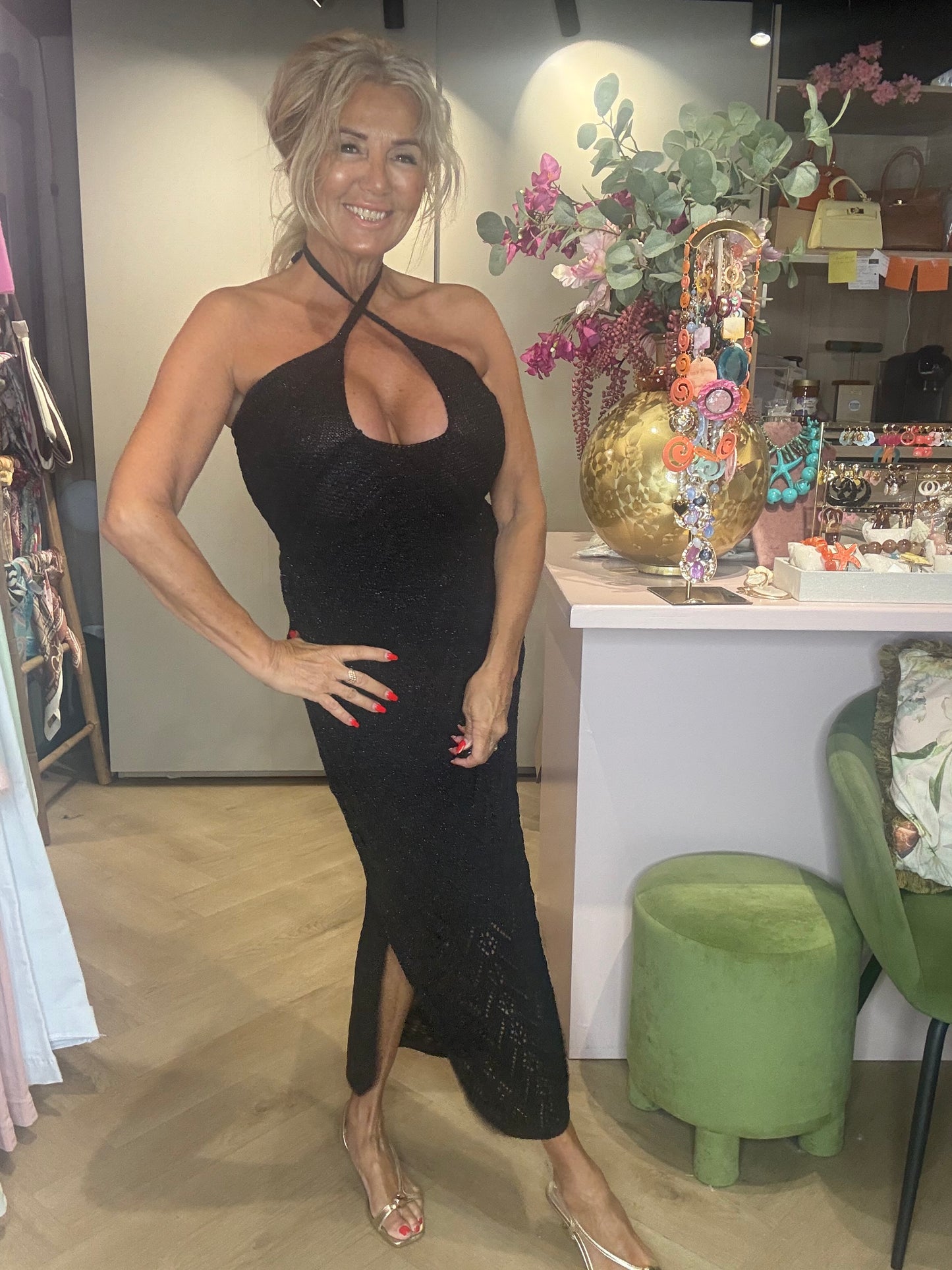 Jurk night out Zwart