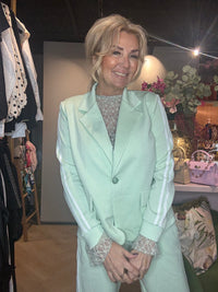 2 Delig Comfy Pak Mint Groen Stripe