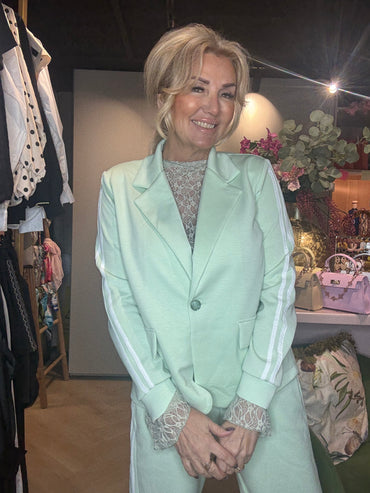 2 Delig Comfy Pak Mint Groen Stripe