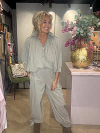 Bluse Jiss Salbeibeige