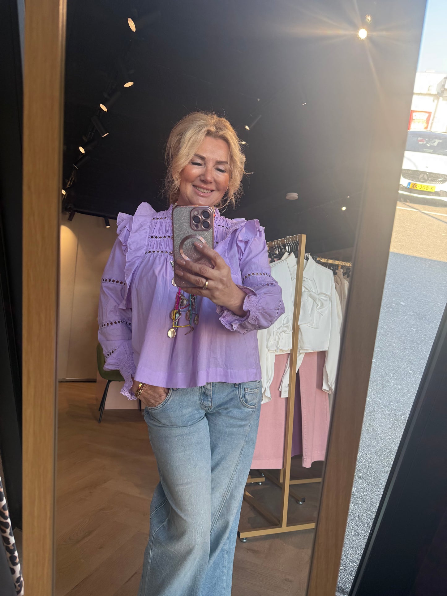 Blouse Roesel Lila
