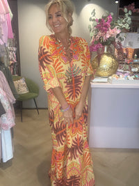 Jurk Marbella Orange
