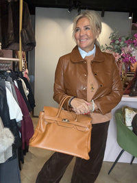 Jasje Jil Puh Leatherlook coqnag