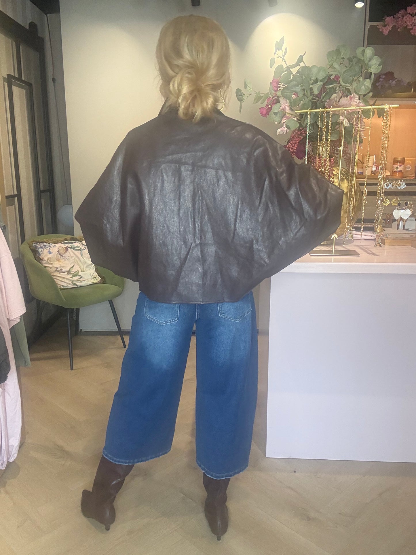Bluse Emma Puh mørkebrun