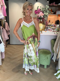 Kjole Italien Matcha