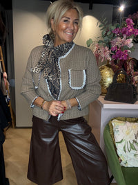 Vest / Jasje Lief Taupe / Bruin