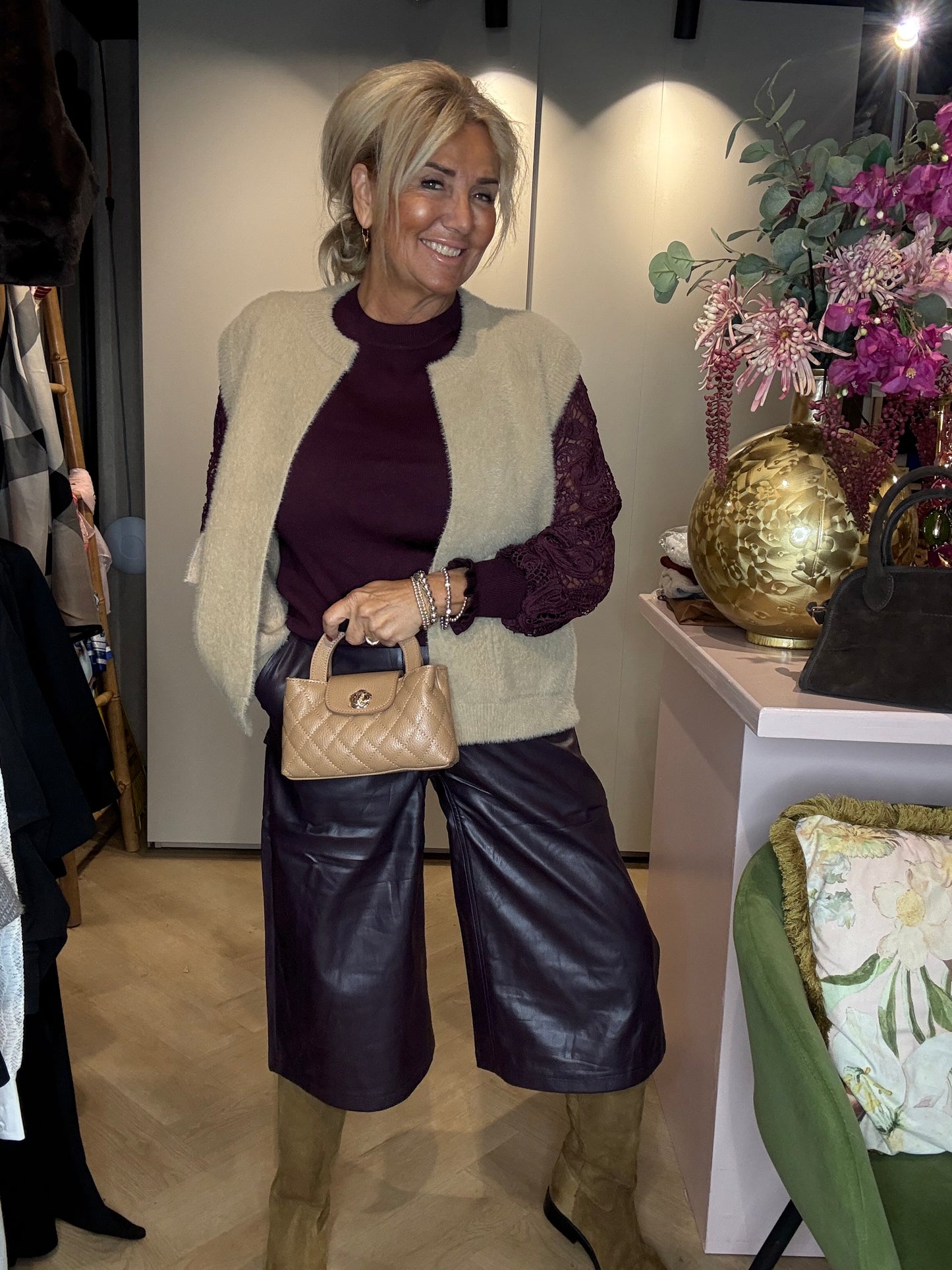 Bermuda Long Puh Deep Purple