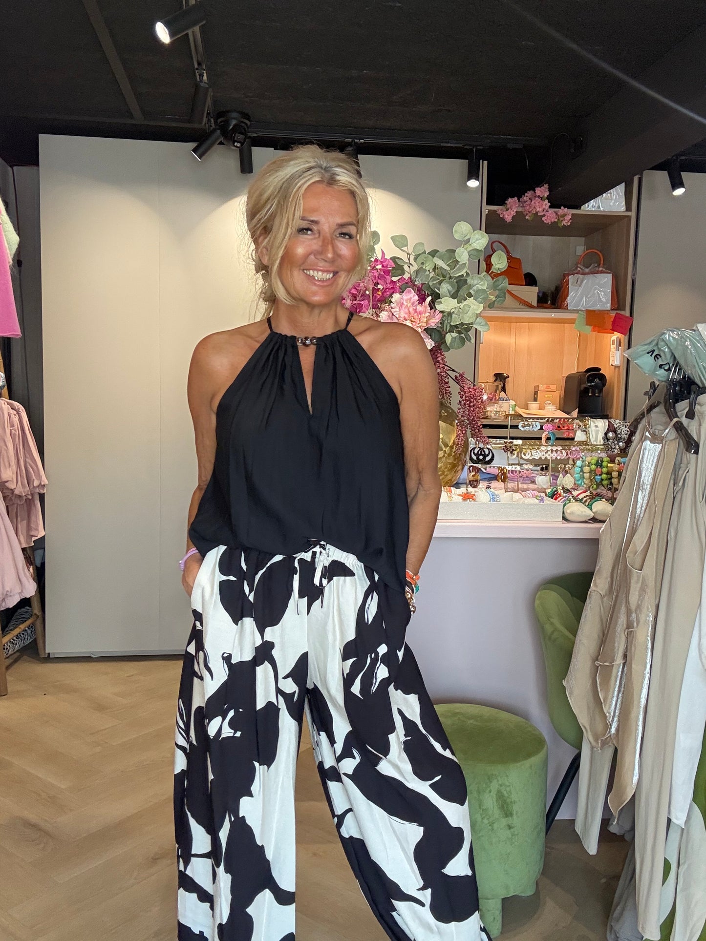 Broek Ballon She Zwart