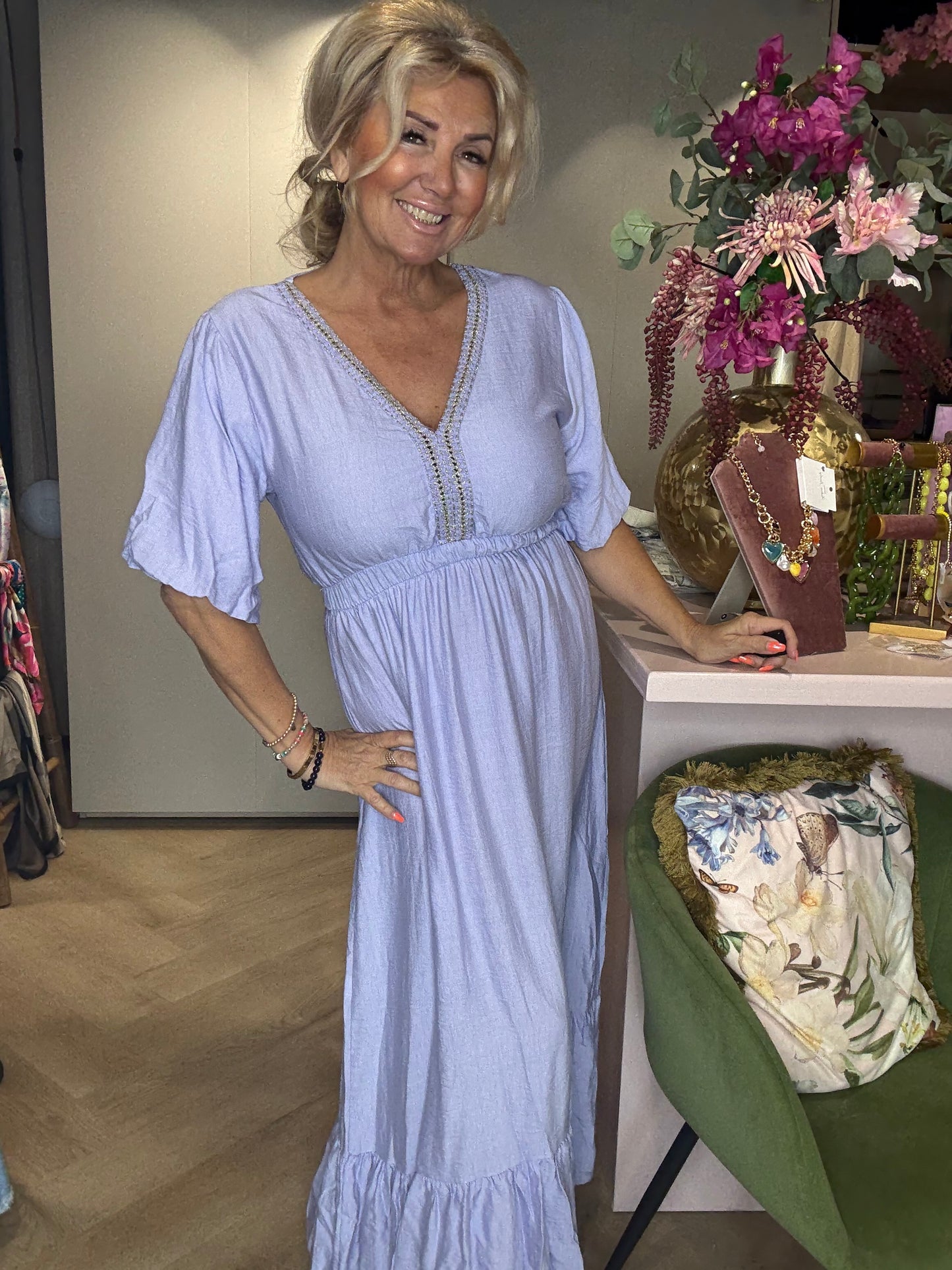 Jurk Soleil 💜 Lavendel