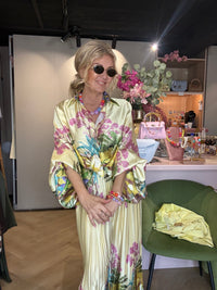 2 Delige Set Tropical Geel