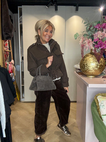 Jasje Kort Model Donker bruin