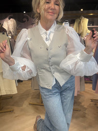 Strop das met broches