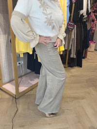 Broek Base Stretch Taupe
