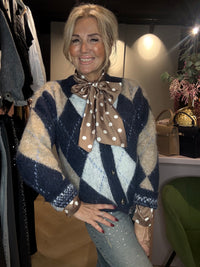 Vest wiebertje Blauw