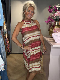 Dress Halter Rood