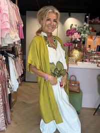 Kimono Matcha Plaine