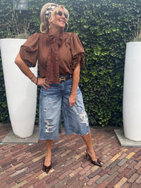 Blouse pofmouw Marley