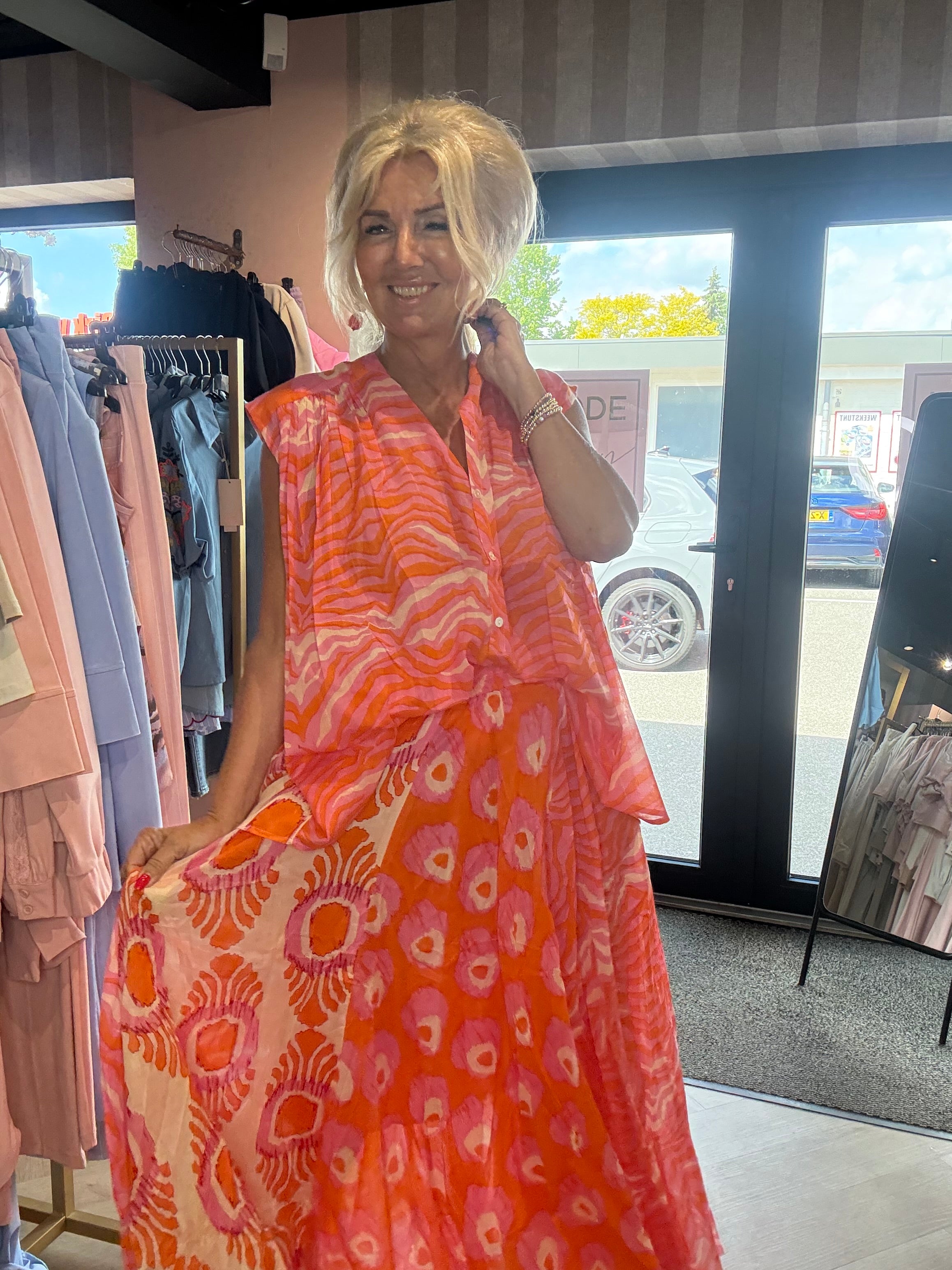 Set Boho de 2 piezas Naranja