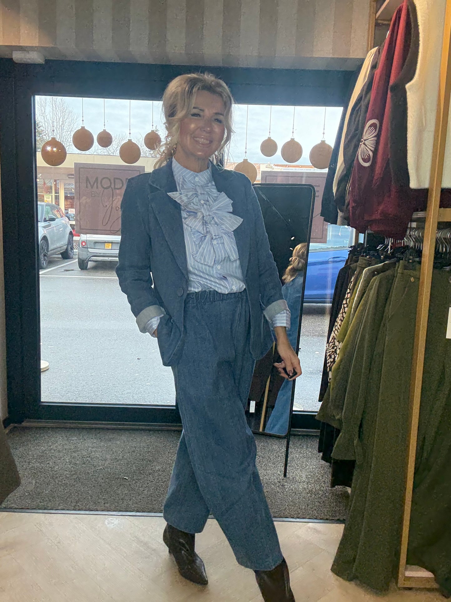 Jeans broek ballon model