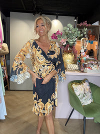 Jurk Troyka Zwart Versace