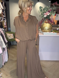 Pantalon Emily camel