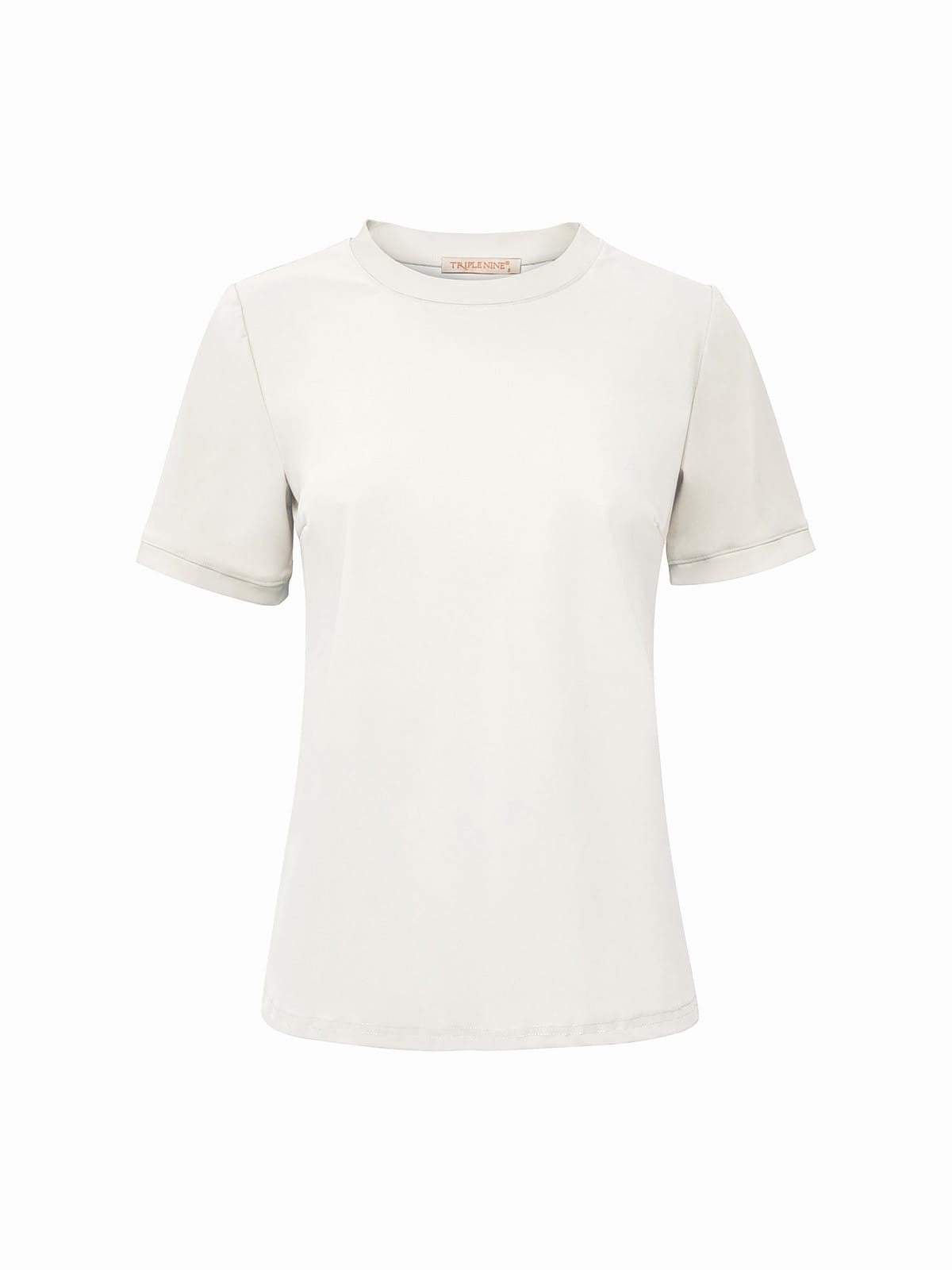 T Shirt basis Travel Triple Nine Wit