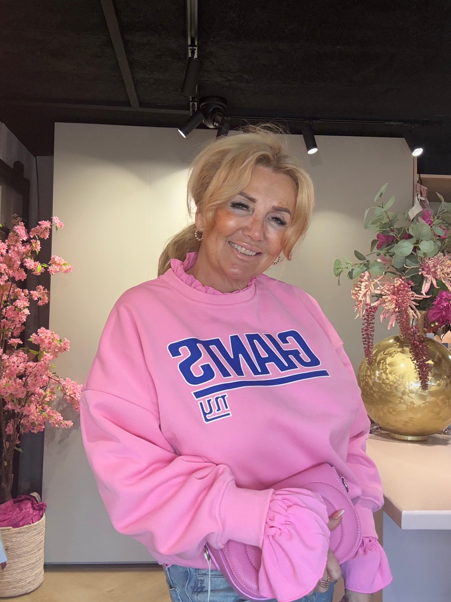 Sweater Giants Roze