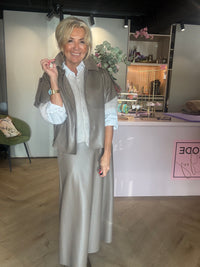 Taupe Epaulet Jacket