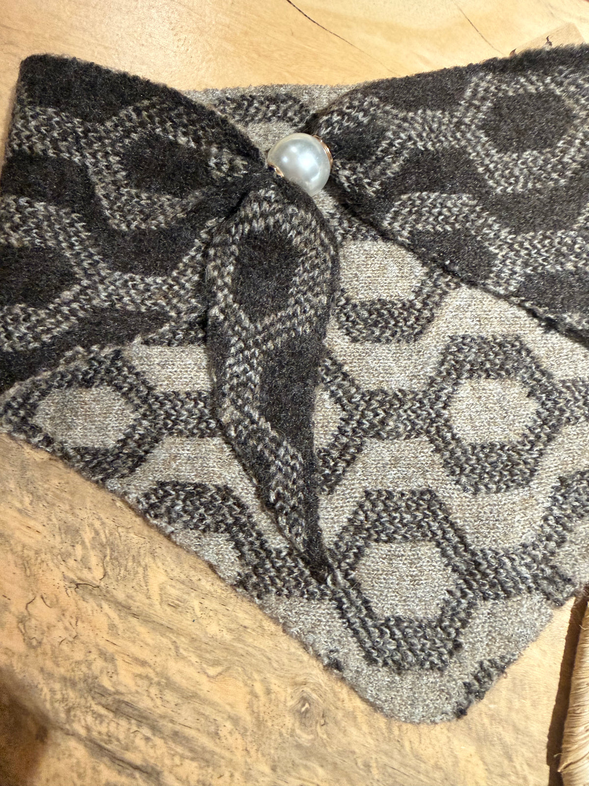 Shawl Pearl bruin beige