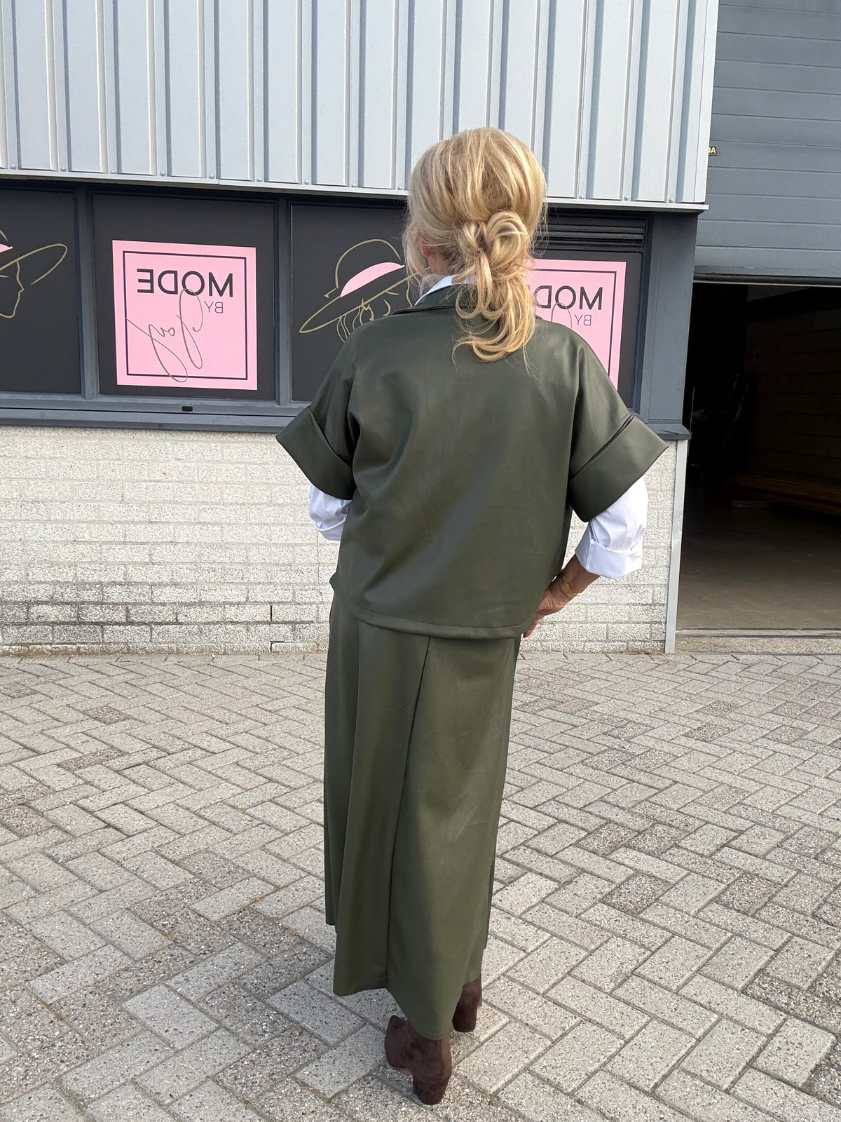 Jacke Puh Grün