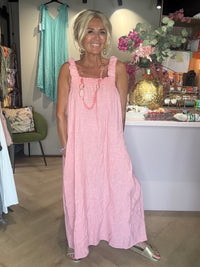 Kjole Lina NUDE rose