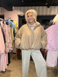 Puffer Jack Camel /Taupe