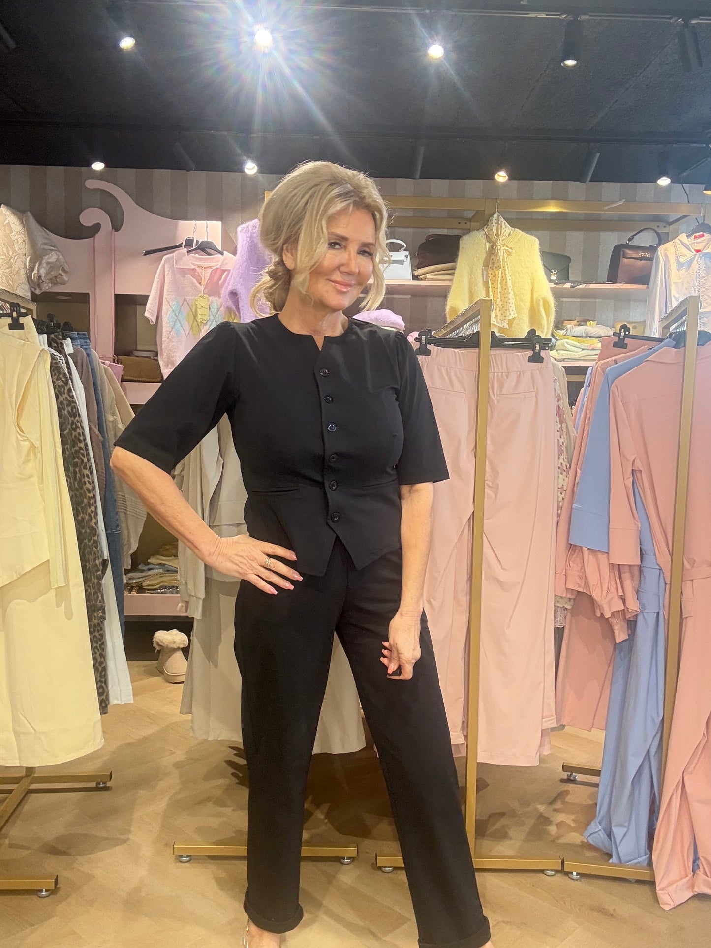 Triple Nine Blazer BLZ3912 Black Gilet met mouw