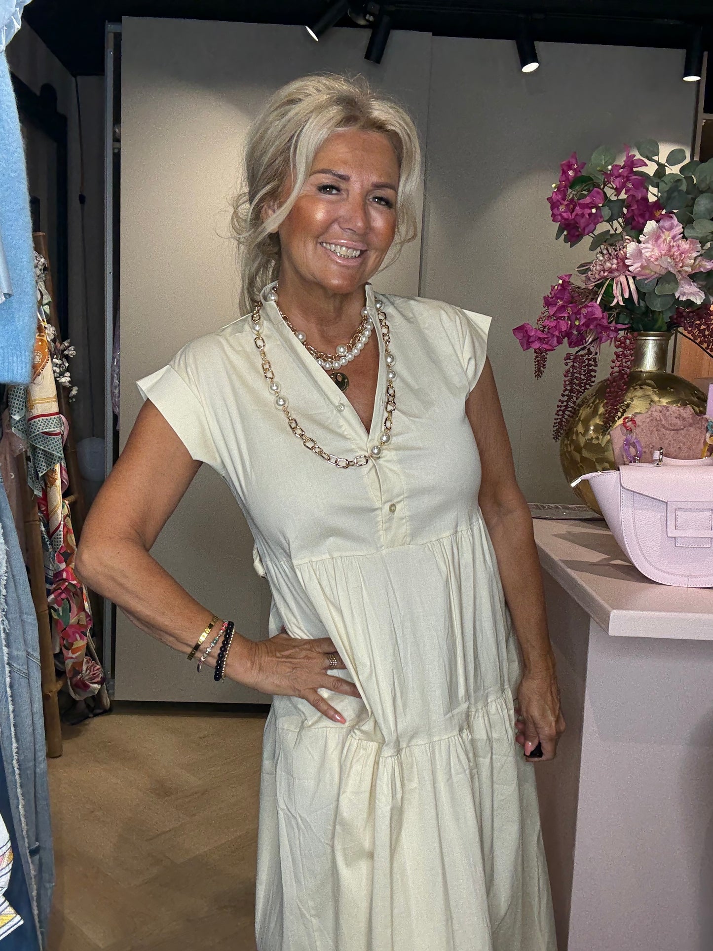 Dress Lina Ecru