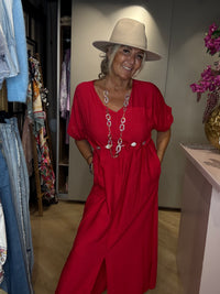 Dress Red Stone